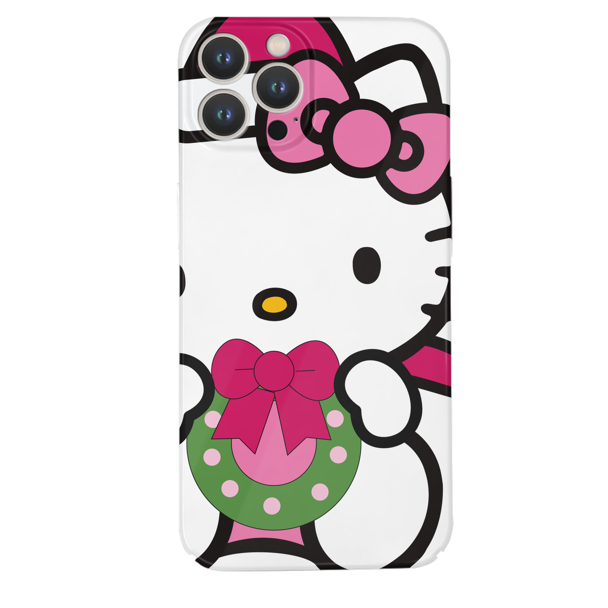 （画像用） Hello Kitty ハローキティ 【iPhone 14シリーズ対応】ハードケース